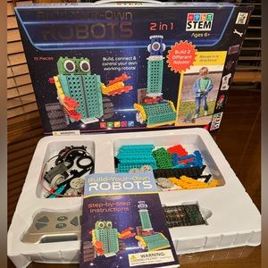 Build-Your-Own Robots 2 in 1. STEM